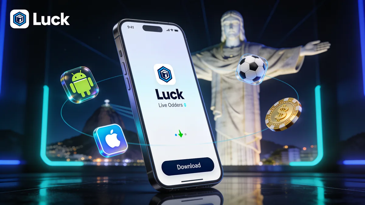 Cadastro pelo aplicativo da Luck Bet — luck bet no Brasil