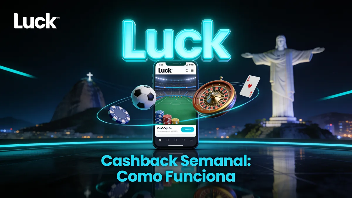 luck bet no Brasil — Cashback Semanal: Como Funciona