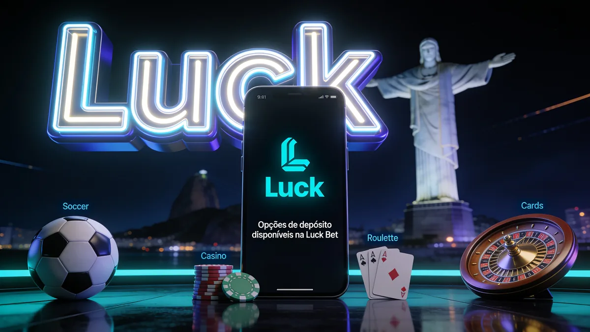 Opções de depósito disponíveis na Luck Bet: guia de luck bet para jogadores no Brasil