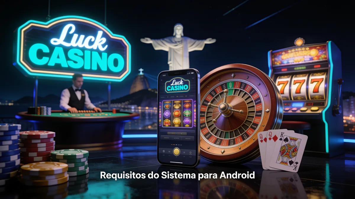 luck bet no Brasil — Requisitos do Sistema para Android